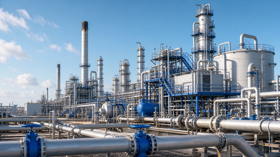 Oil and gas process plant equipment for asset health monitoring and operational visibility